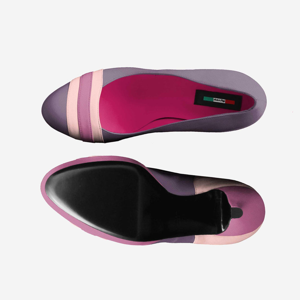 Confectiona Platform Stiletto Pump-Abstract Floral