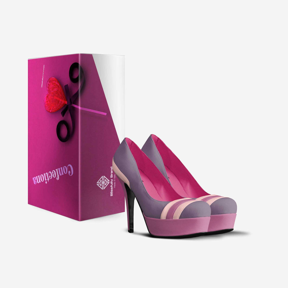 Confectiona Platform Stiletto Pump-Abstract Floral