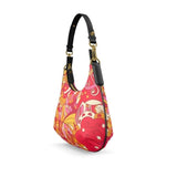 Decora Small Leather Curved Bag - Blissfully Brand