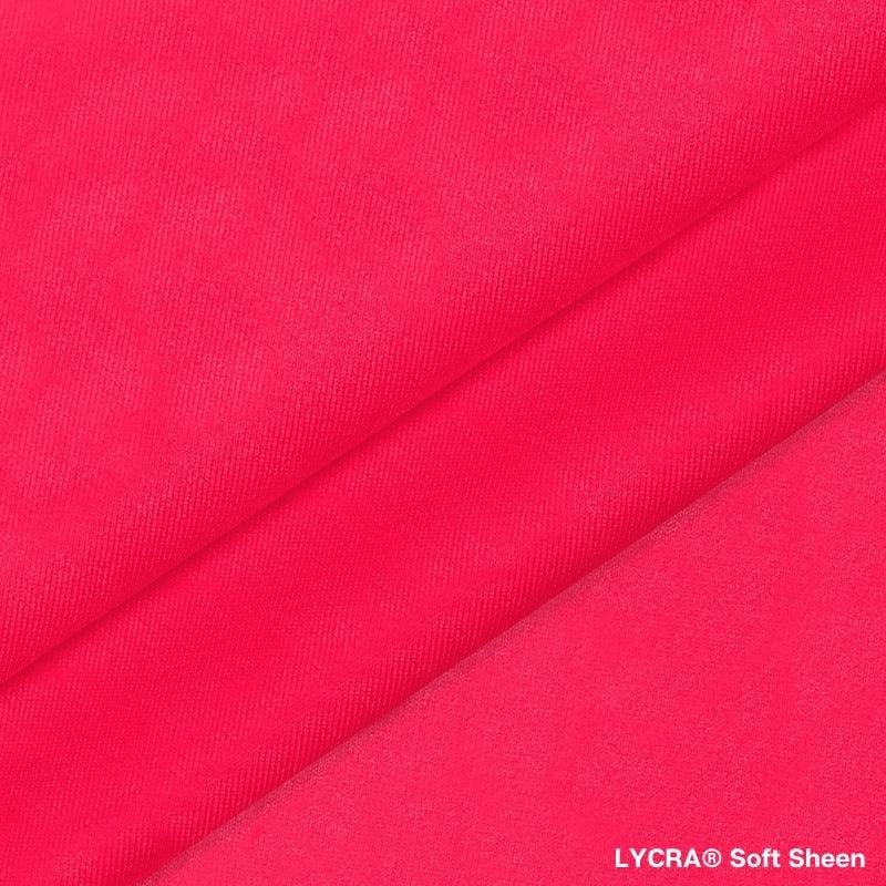 Decora Torch Red LYCRA® Mid-Rise Leggings - Blissfully Brand