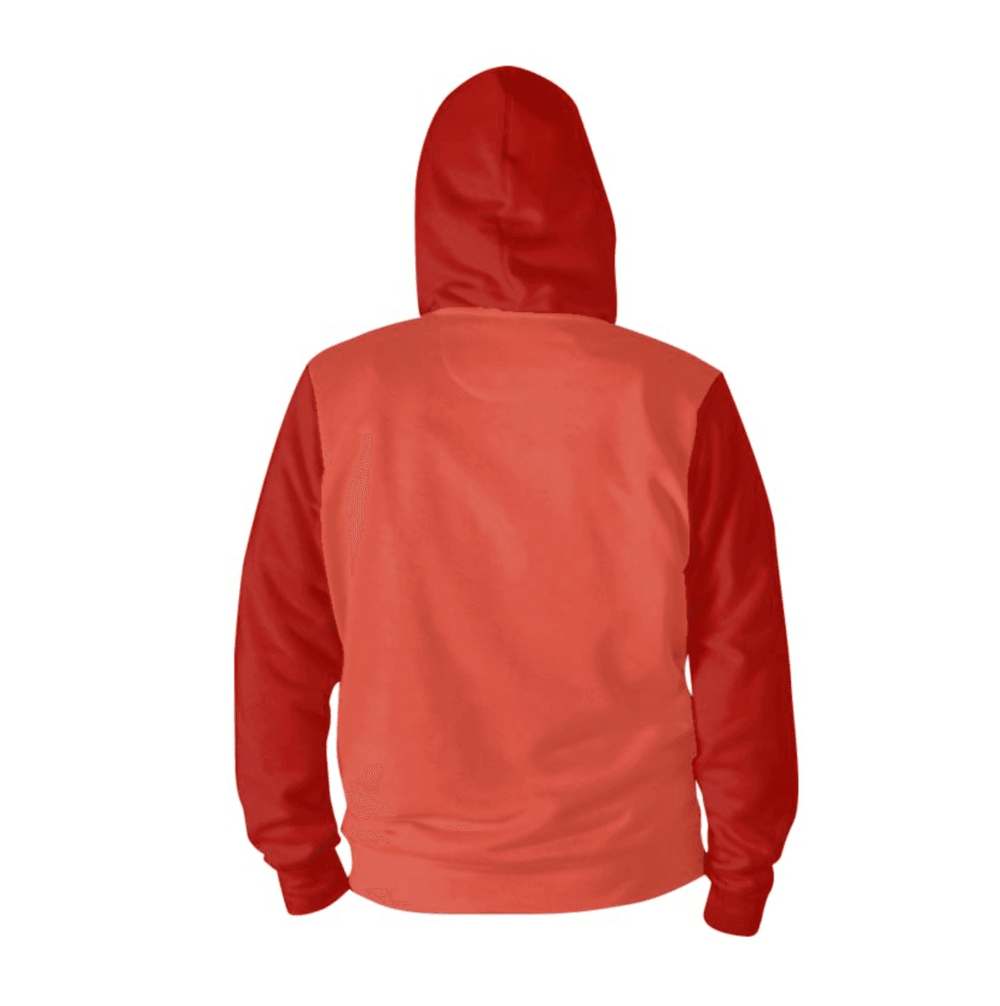 Eranas Color Block Polar Fleece Hoodie Zip Jacket - Blissfully Brand