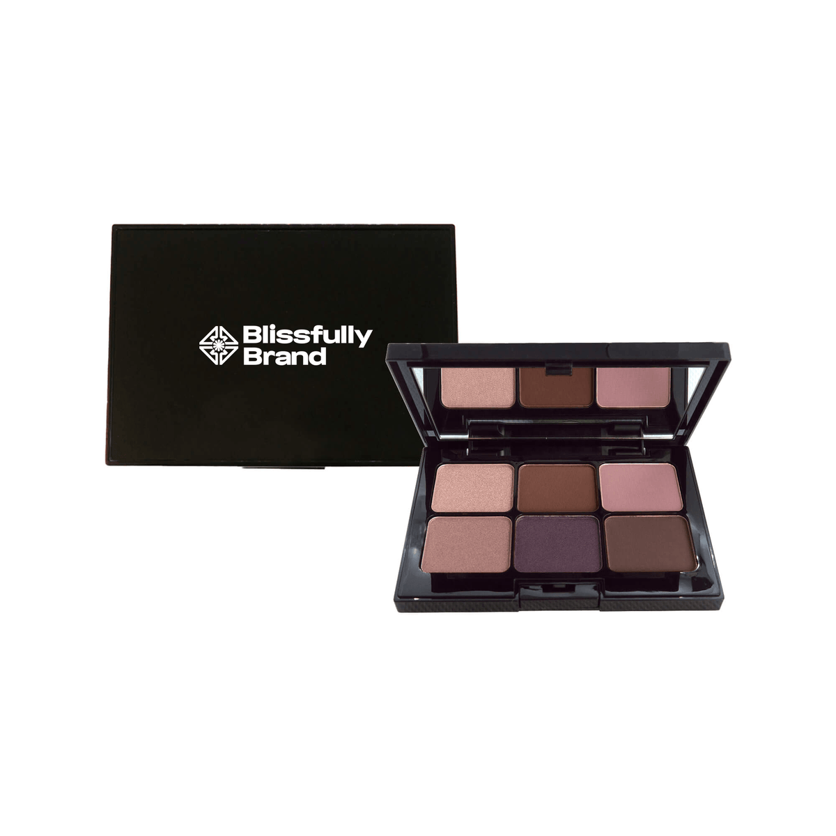 Eyeshadow Palette - Sweet Almond - Pink Brown - Vegan | Blissfully Brand Beauty & Cosmetics