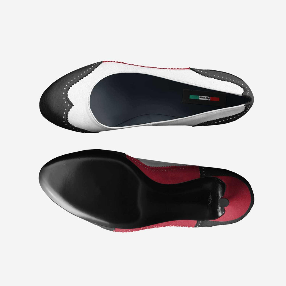 Juvia Oxford High Heel Pump-Abstract Floral