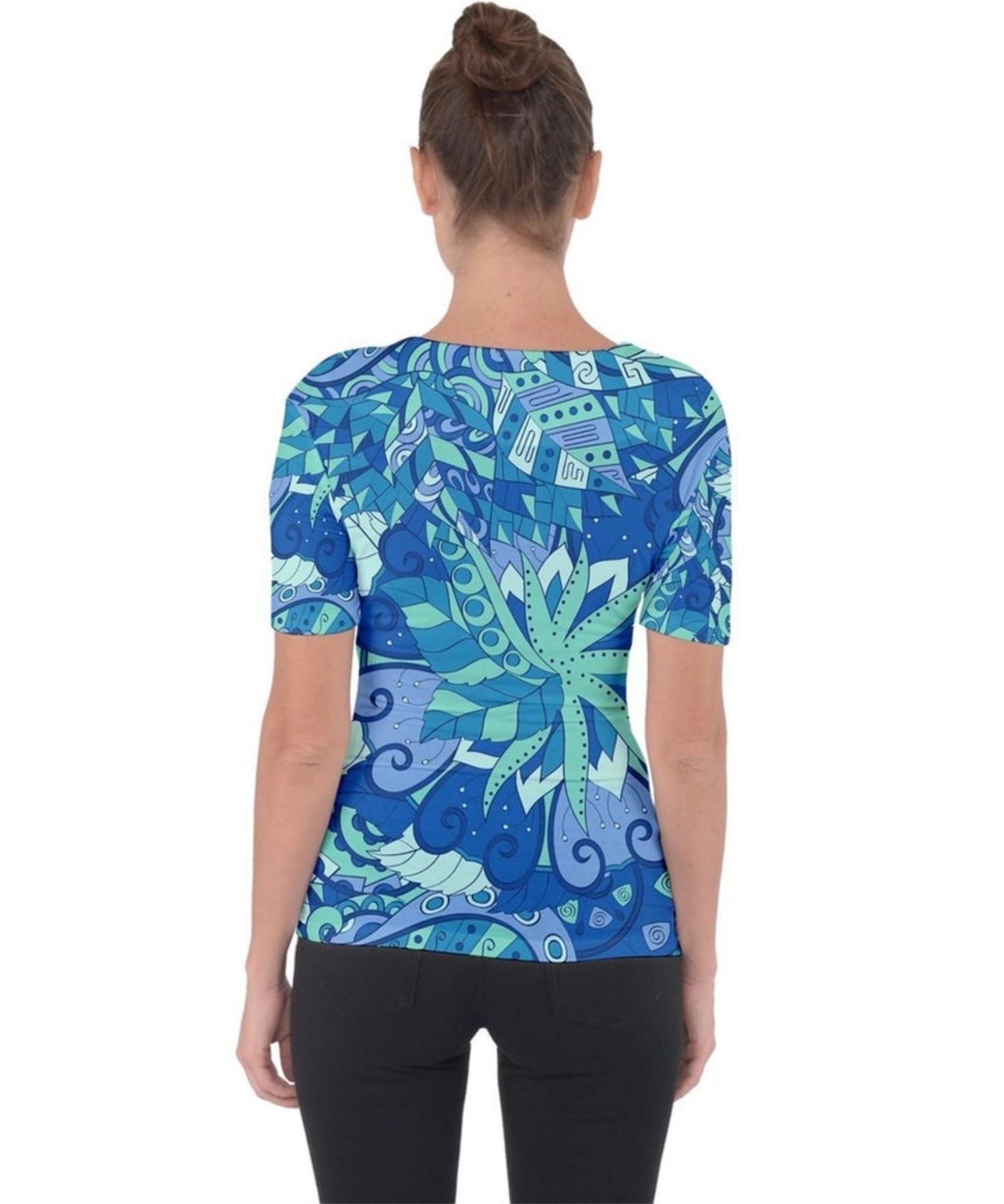Lani Cut Out Shoulder Top - Blissfully Brand