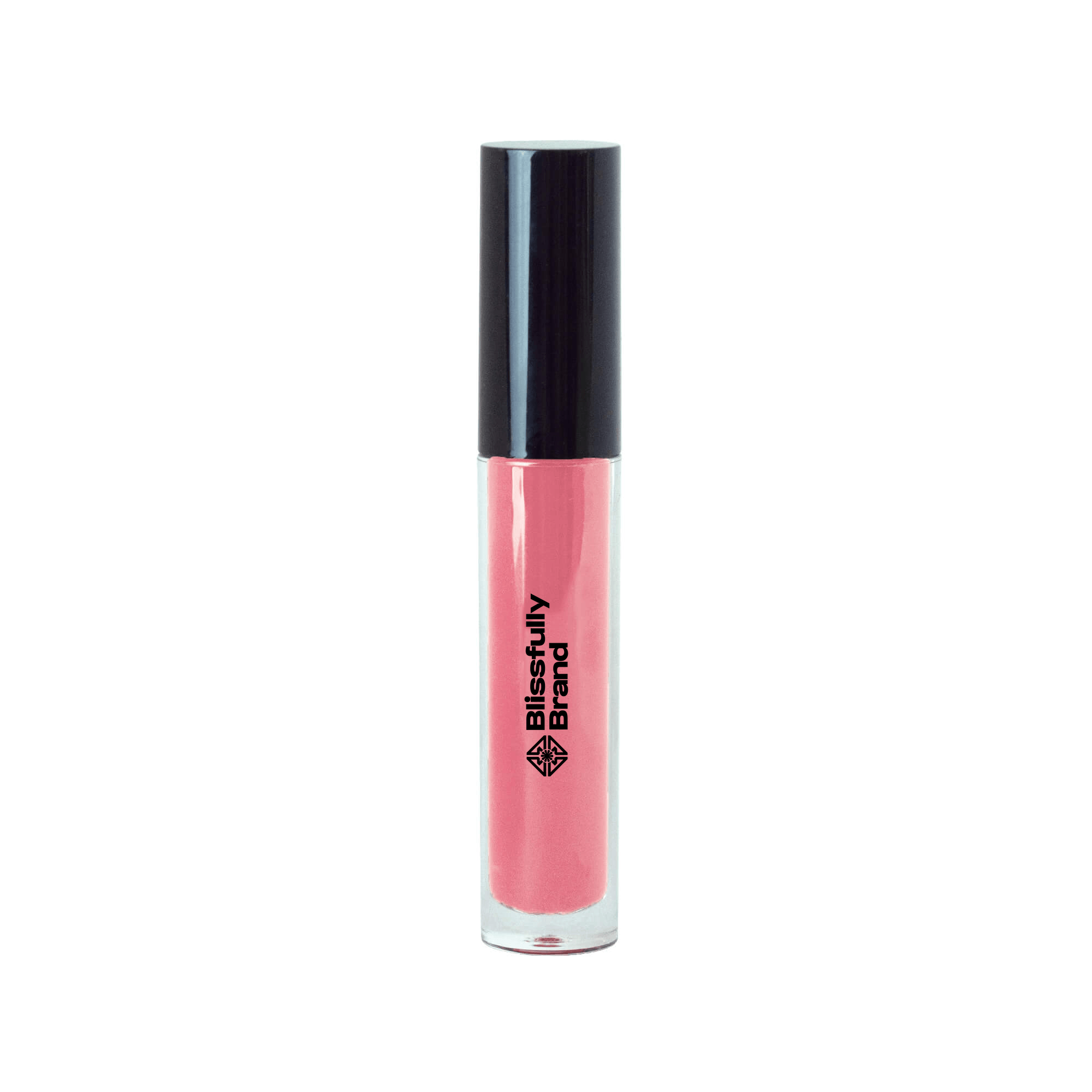 Lip Gloss - Sienna - Medium Pink Red - Vegan  | Blissfully Brand Beauty & Cosmetics