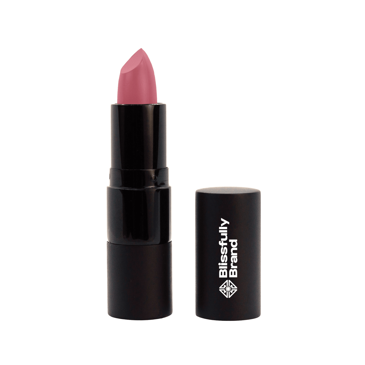 Lipstick - Rose Pink Red - Coconut Oil - Jojaba Seed & Vitamin E | Vegan Hydrating - Blissfully Brand Beauty & Cosmetics