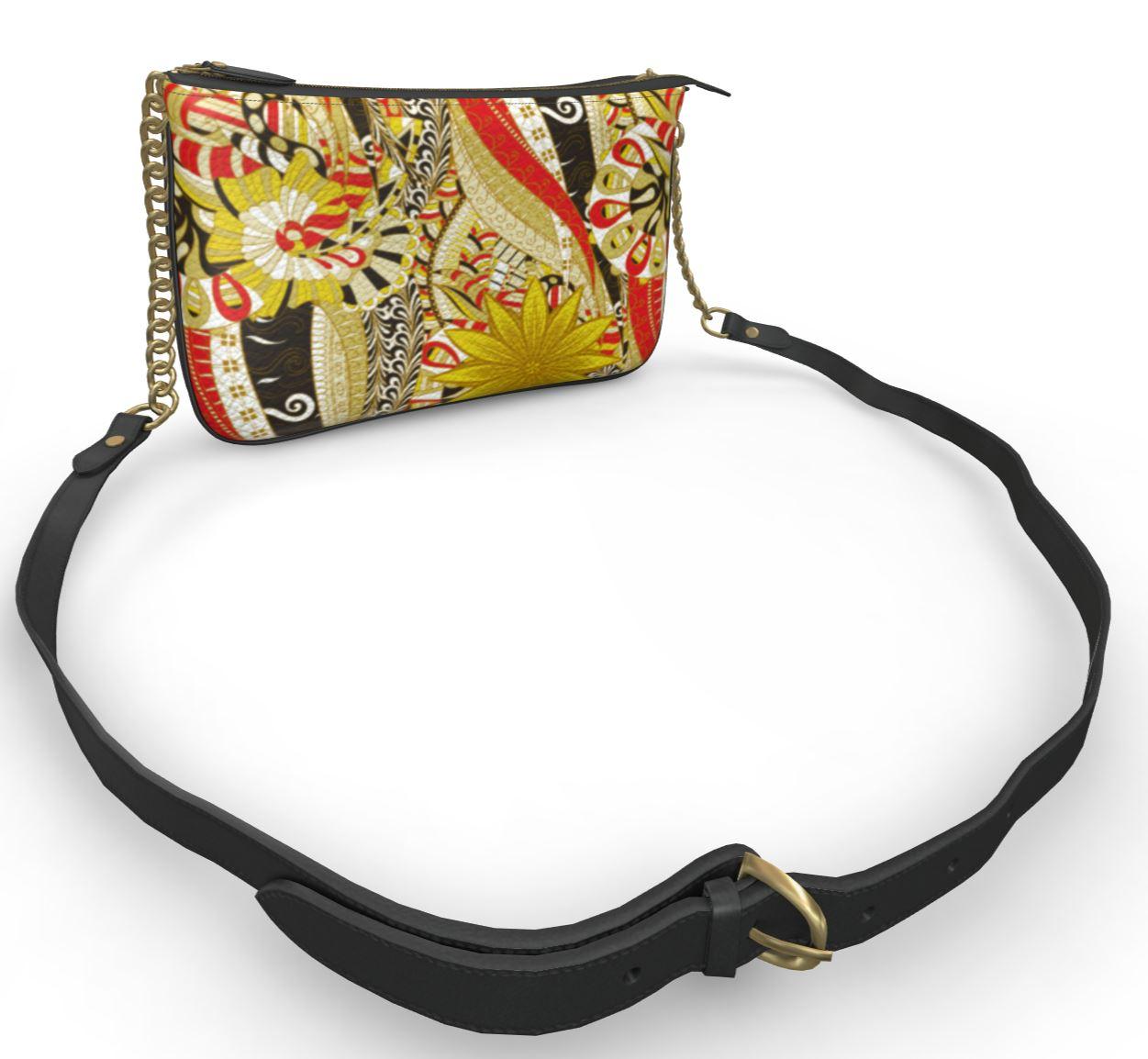 Merina Leather Pochette Bag - Blissfully Brand