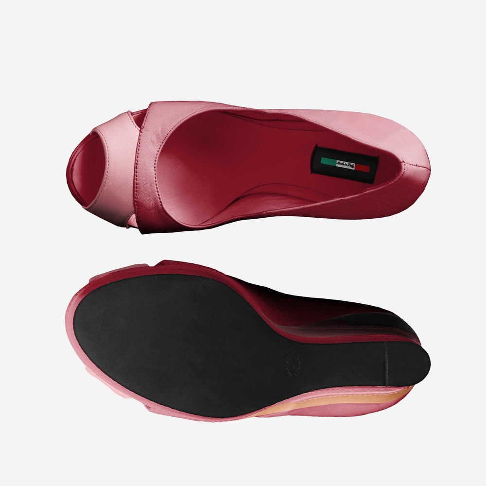 Mura Open Toe Wedge Platform - Blissfully Brand