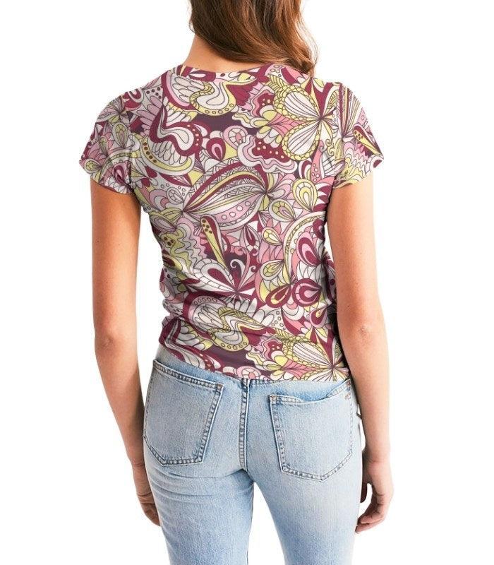 Piki Fitted Crew Neck Tee - Blissfully Brand