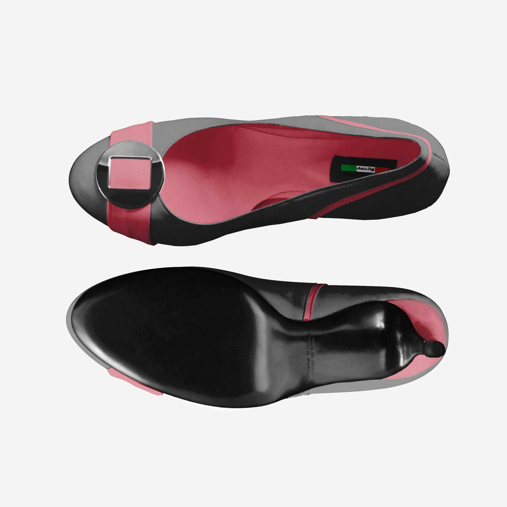 Quanta Stiletto Buckle High Heel - Blissfully Brand