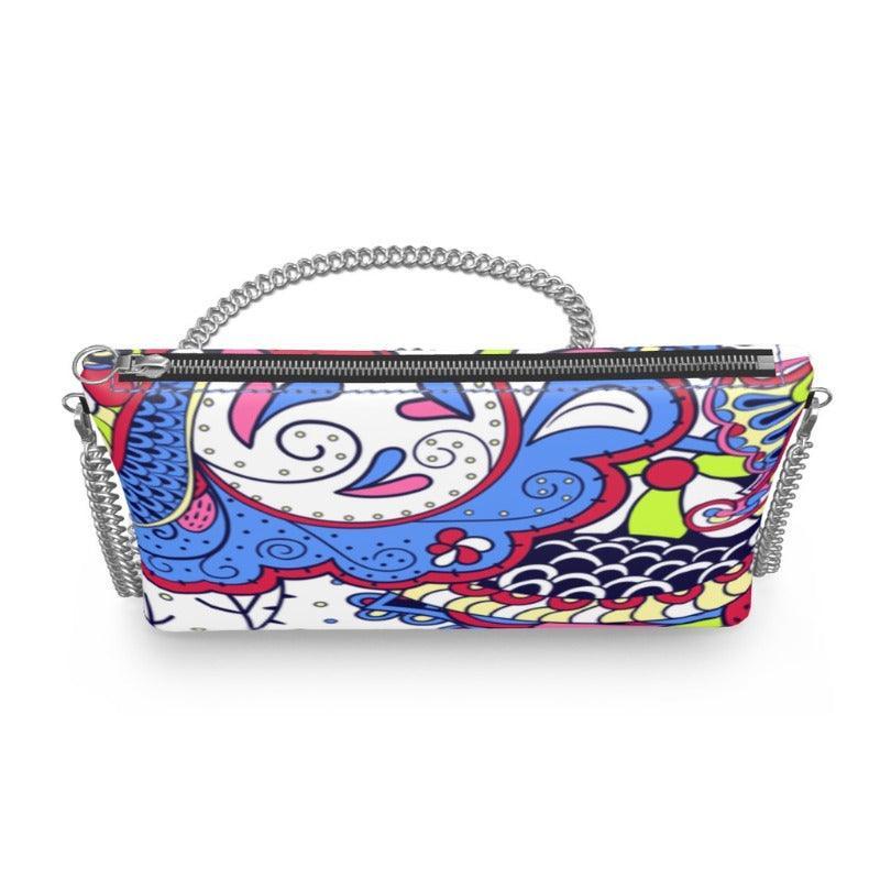 Sechia Crossbody Leather Chain Bag - Blissfully Brand