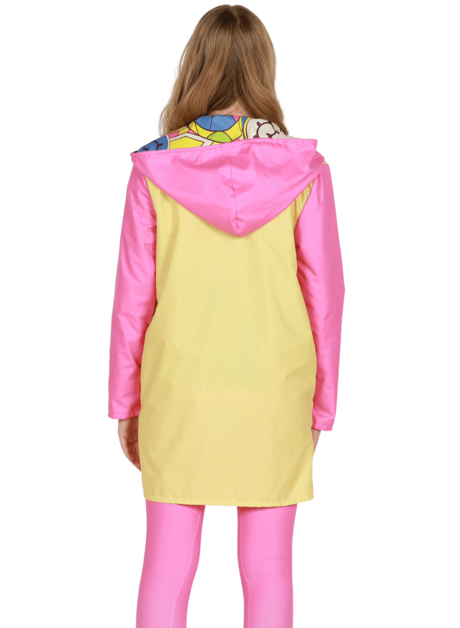 Suki Color Block Waterproof Raincoat - Blissfully Brand