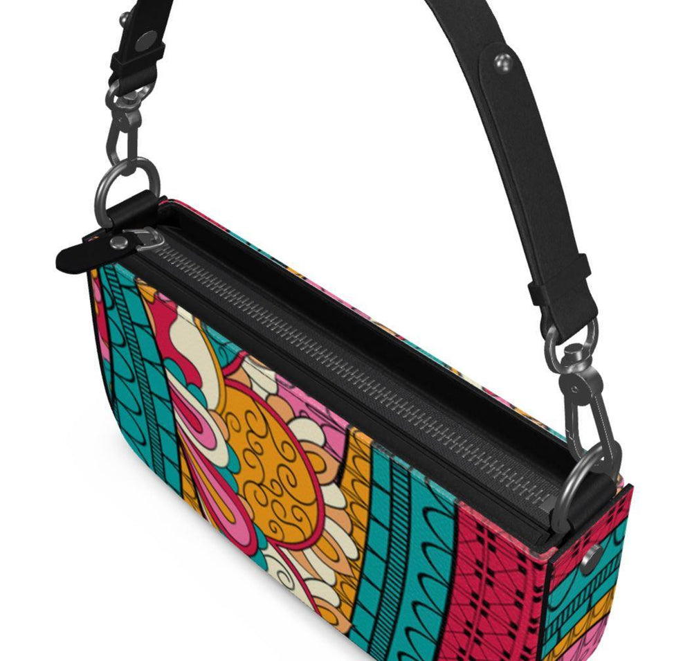 Taki Medium Leather Box Bag - Blissfully Brand