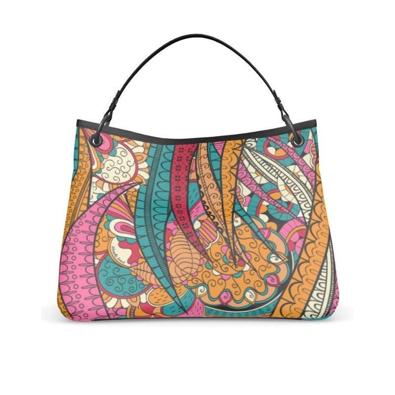 Taki Leather Slouch Bag - Blissfully Brand