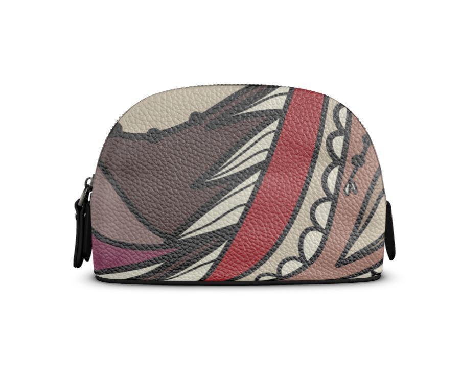 Unia Leather Makeup Bag - Blissfully Brand