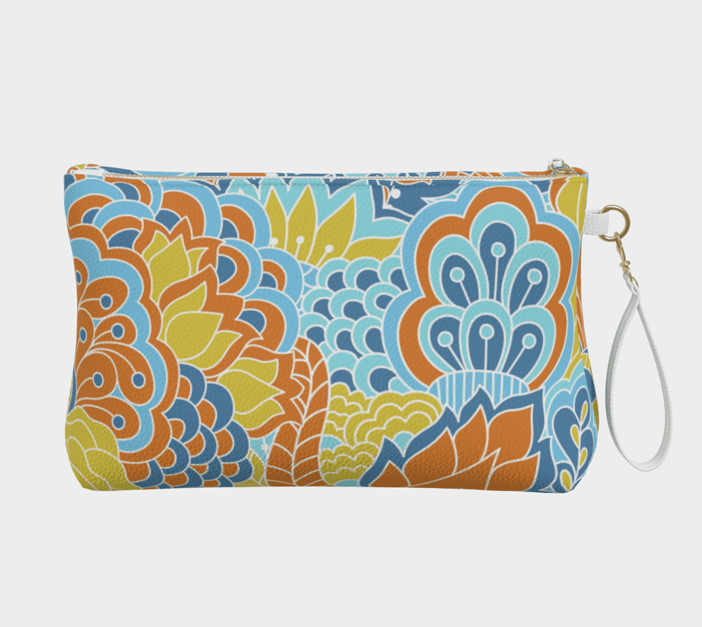Pinsa Vegan Leather Wristlet - Blissfully Brand