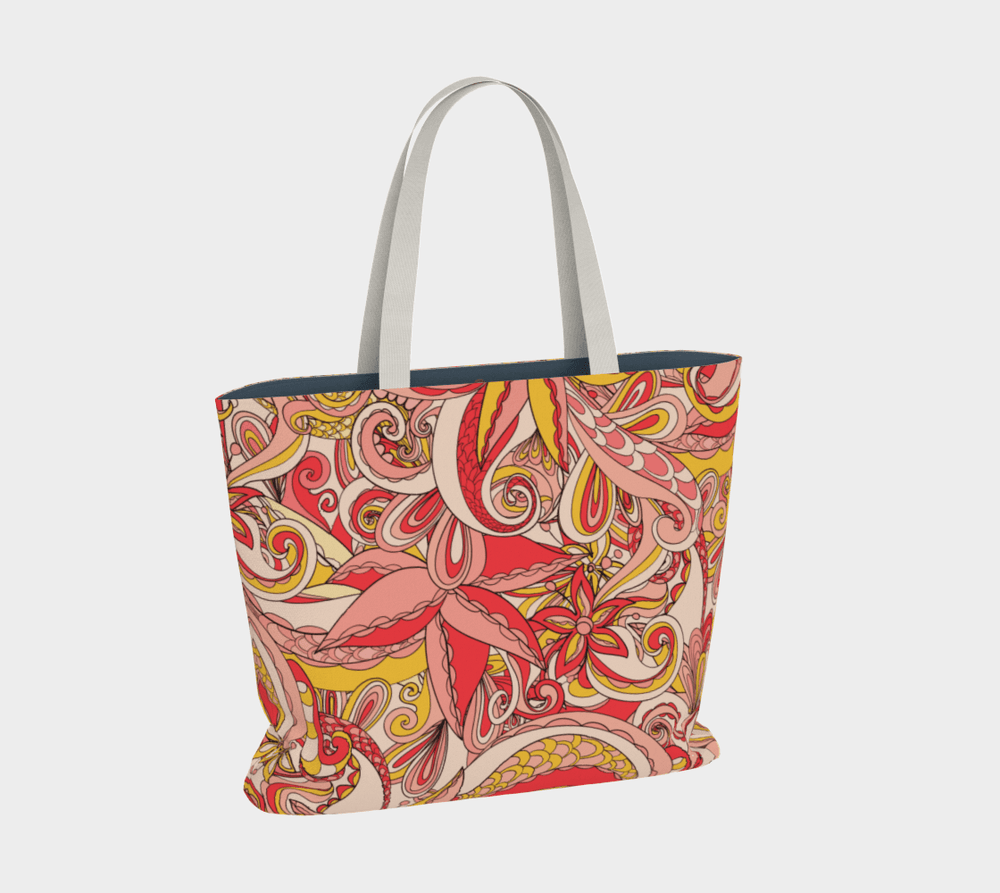Patty Canvas Carry All Tote Bag - Blissfully Brand