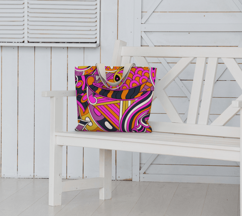 Ela Canvas Carry All Tote Bag - Blissfully Brand