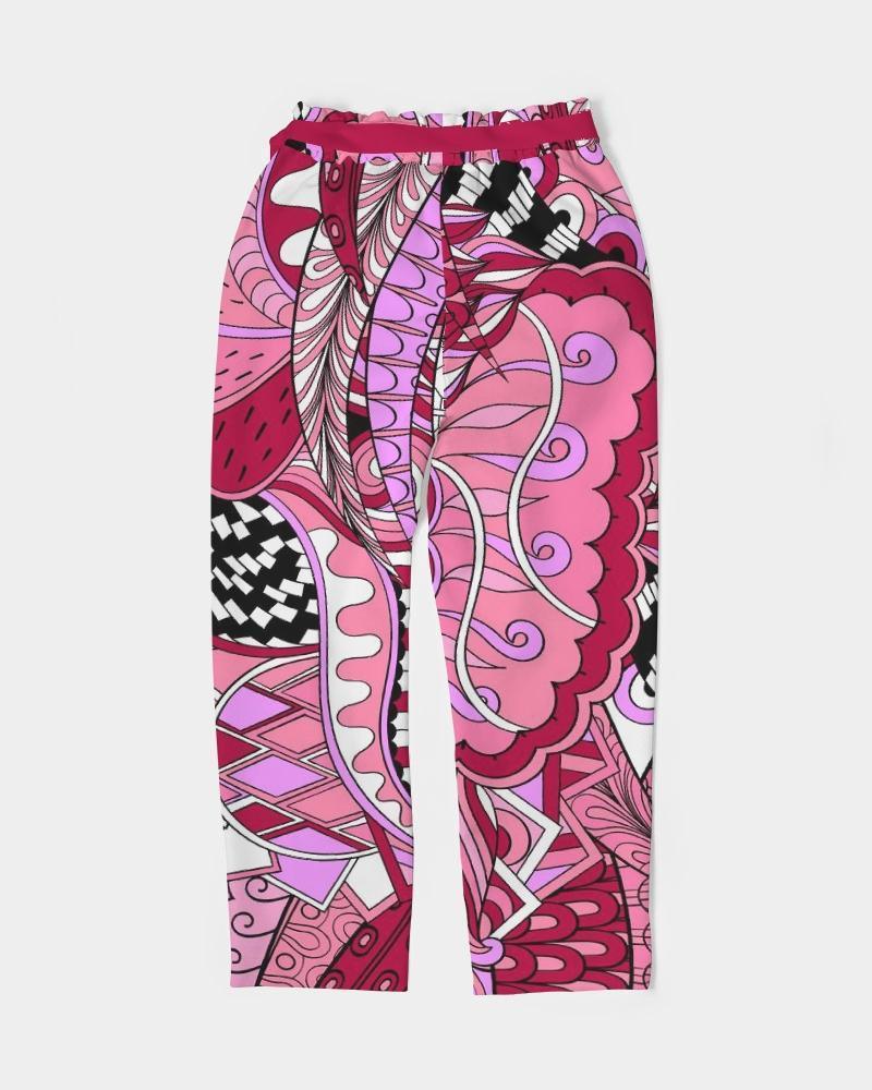 Seki Tie Waist Tapered Pants - Blissfully Brand