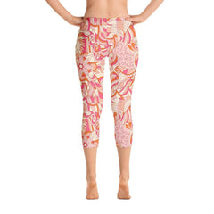 Keki Mid-Rise Capri Leggings - Blissfully Brand