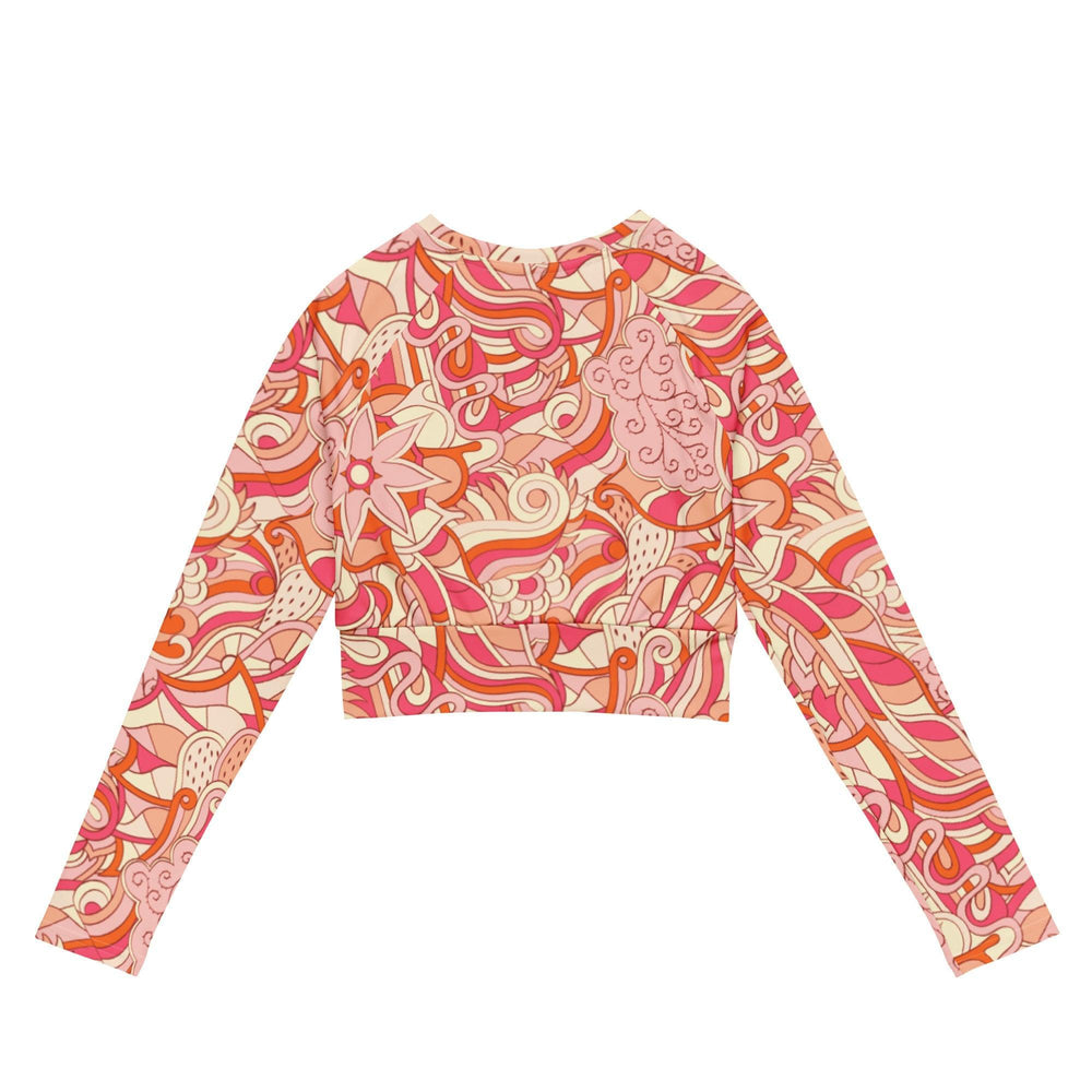 Keki Active Long Sleeve Crop Top - Blissfully Brand