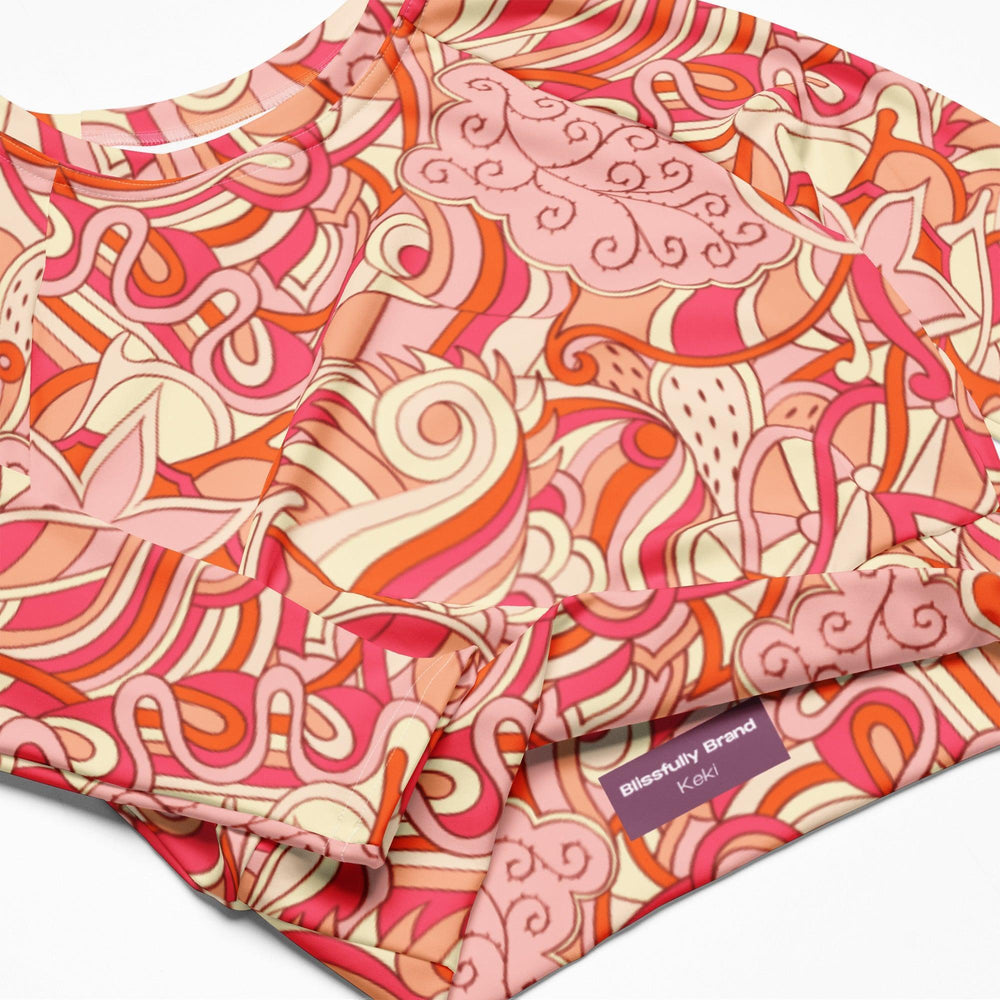 Keki Active Long Sleeve Crop Top - Blissfully Brand