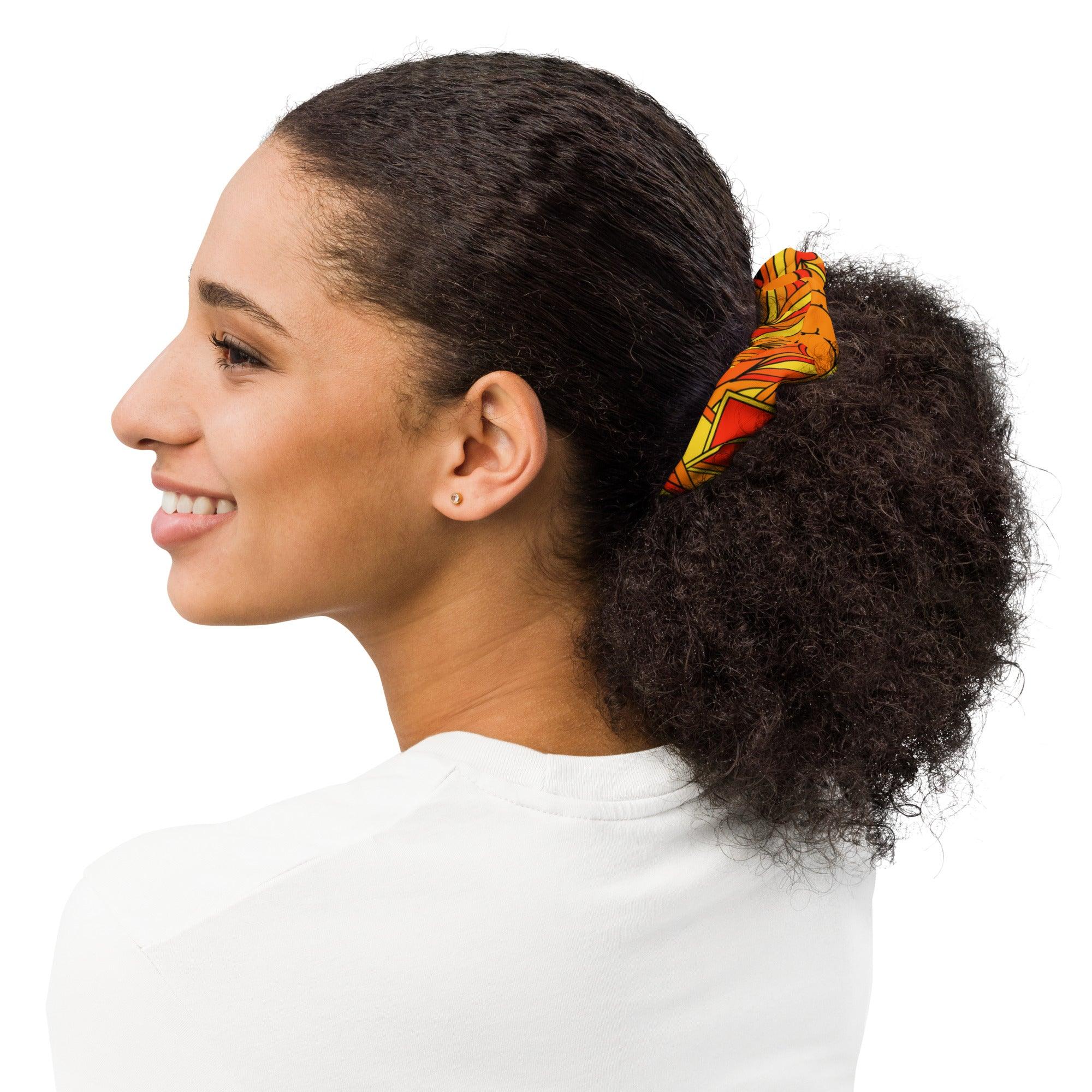 Mandra Hair Bow Scrunchie - Blissfully Brand