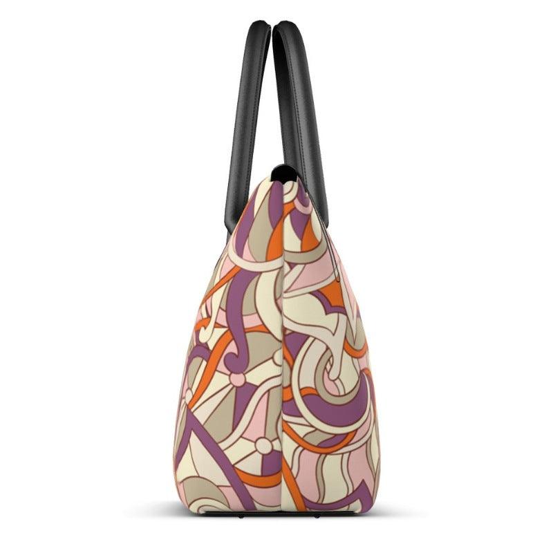 Amai Large Zip Top Satin Tote - Blissfully Brand