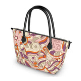 Amai Large Zip Top Satin Tote - Blissfully Brand