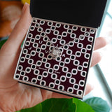 Juvia "Orbit of Tranquility" Cubic Zirconia Pendant Necklace - Blissfully Brand