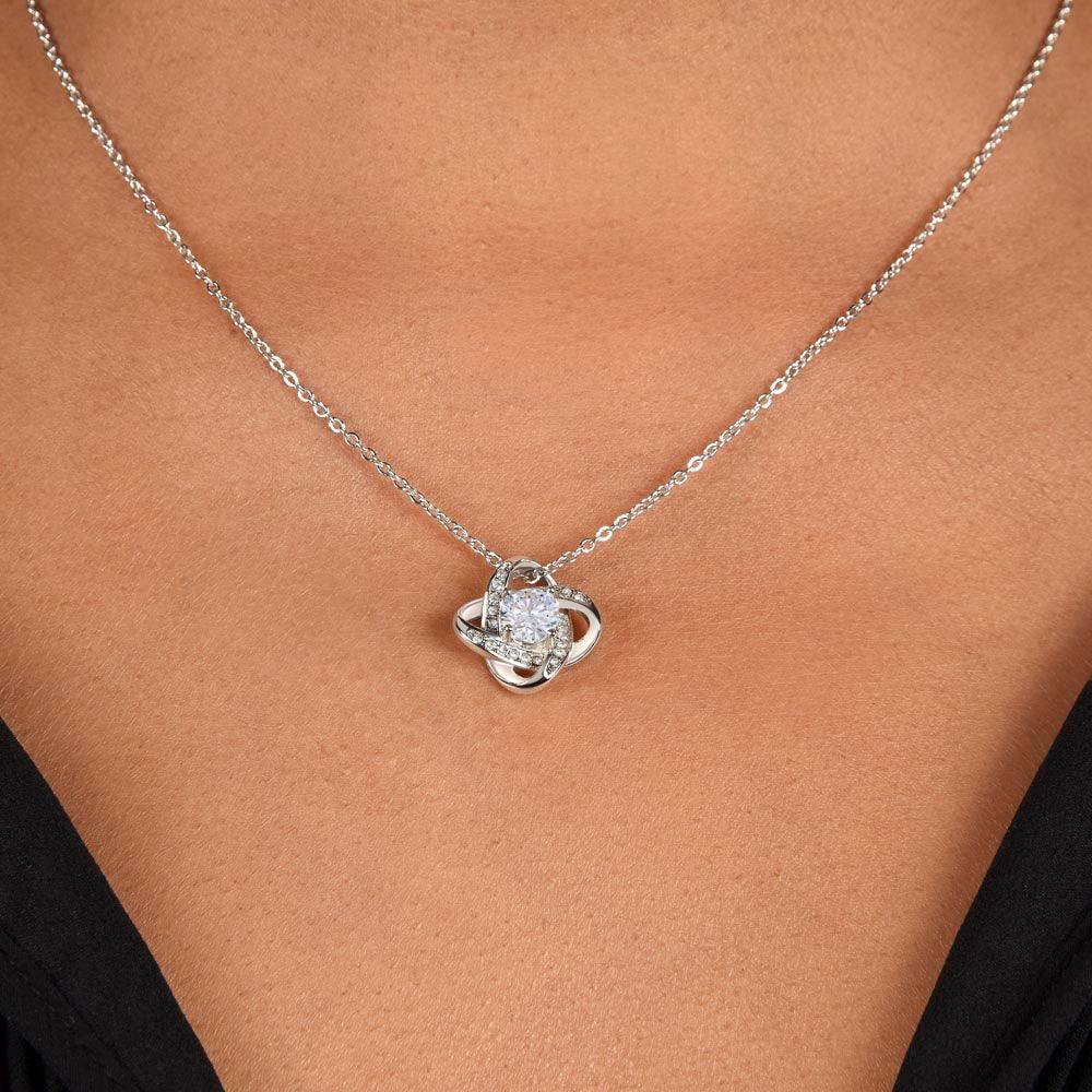 Juvia "Orbit of Tranquility" Cubic Zirconia Pendant Necklace - Blissfully Brand
