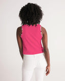 Perl Red Cropped Tank Top - Blissfully Brand