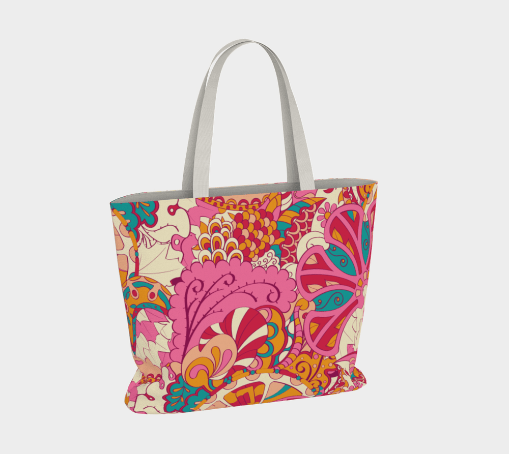 Sameri Canvas Carry All Tote Bag - Blissfully Brand