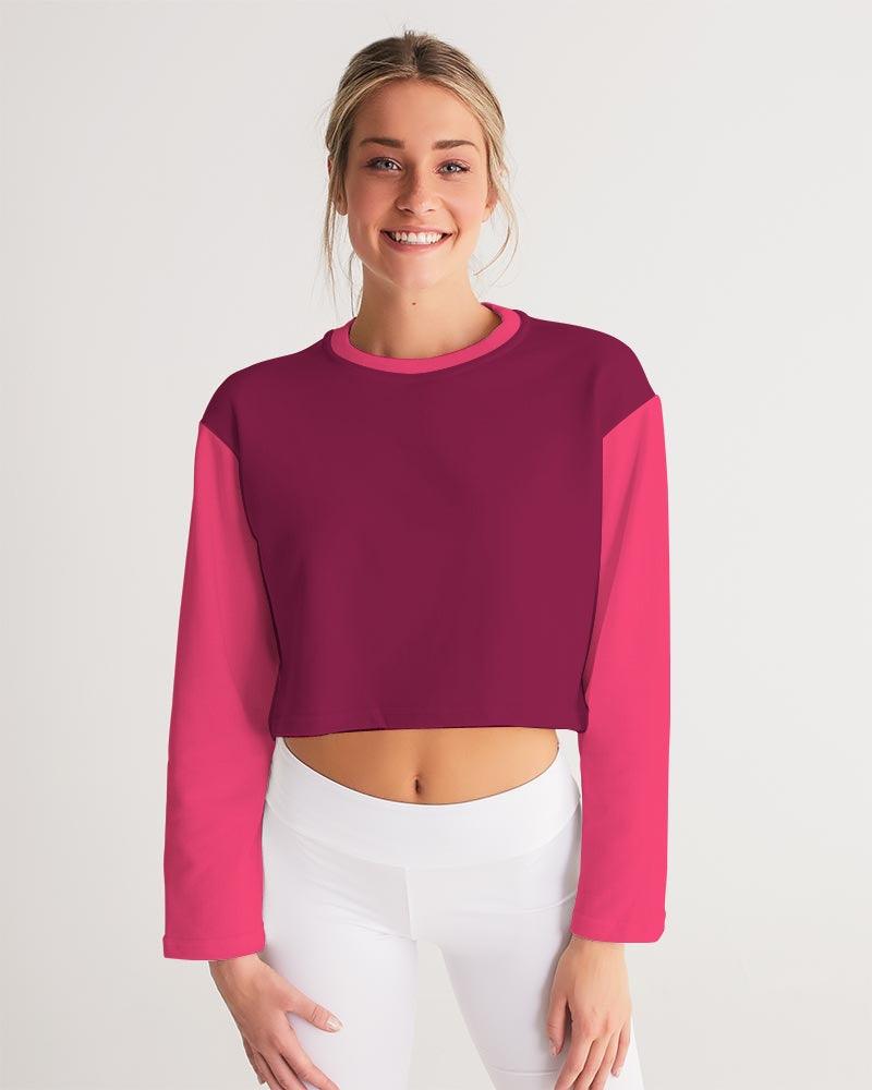 Perl Color Block Cropped Pullover - Blissfully Brand