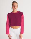 Perl Color Block Cropped Pullover - Blissfully Brand