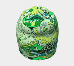 Misa Beanie - Women's - Design Print - Available in S to XL - Poly & Bamboo | Blissfully Brand