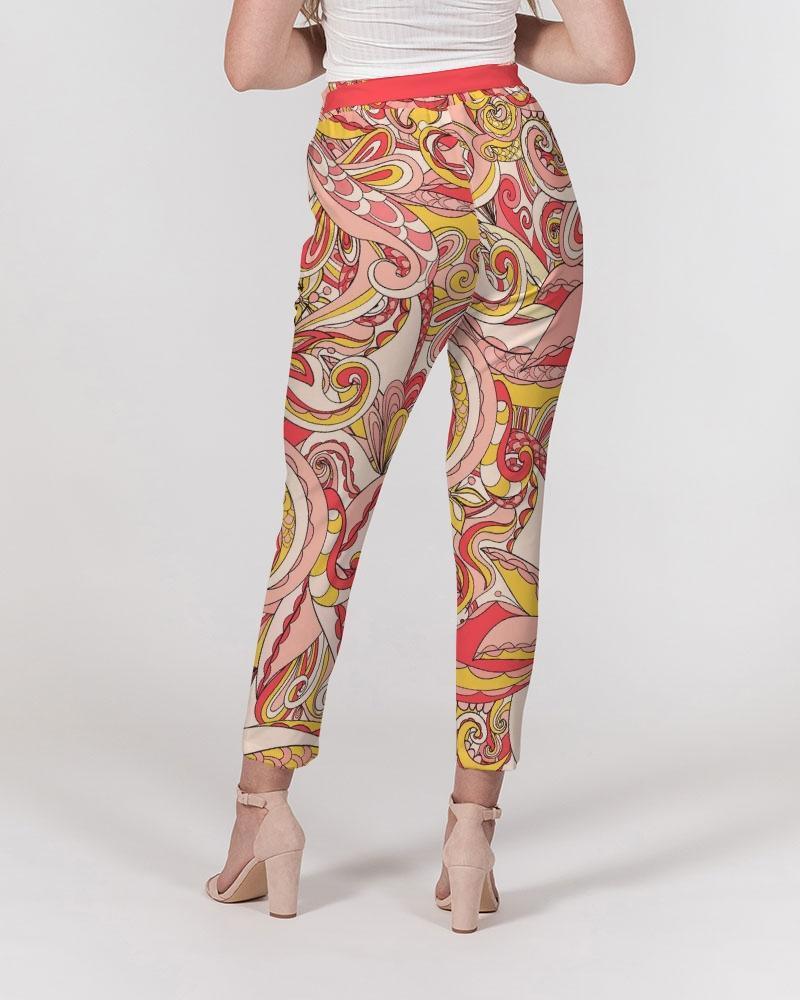 Patty Tie Waist Tapered Pants - Blissfully Brand