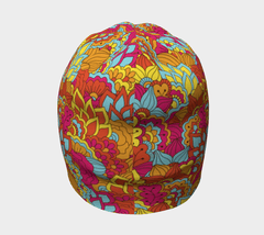 Nebula Beanie - Women's - Design Print - Available in S to XL - Poly & Bamboo | Blissfully Brand