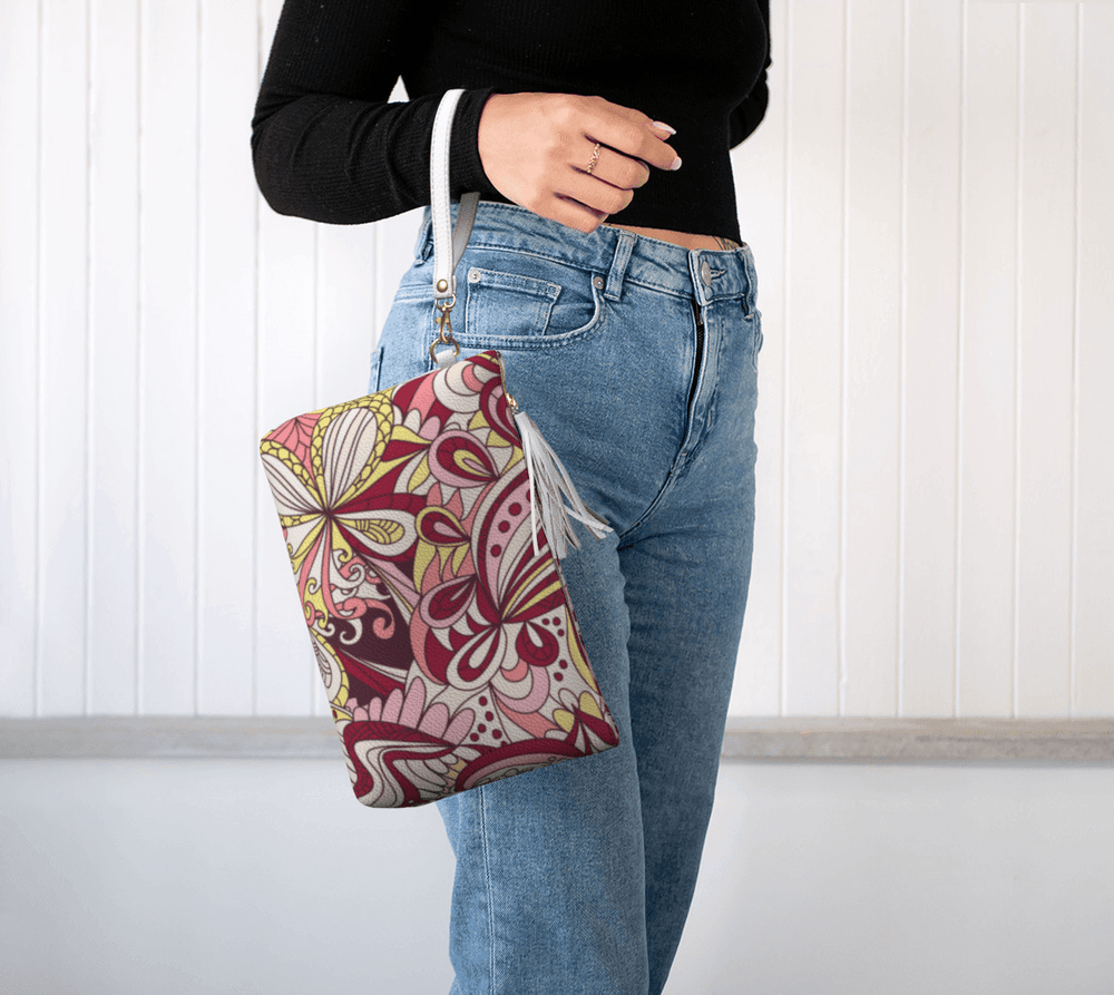 Piki Vegan Leather Wristlet - Blissfully Brand