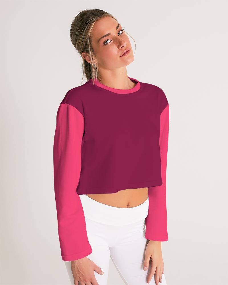 Perl Color Block Cropped Pullover - Blissfully Brand