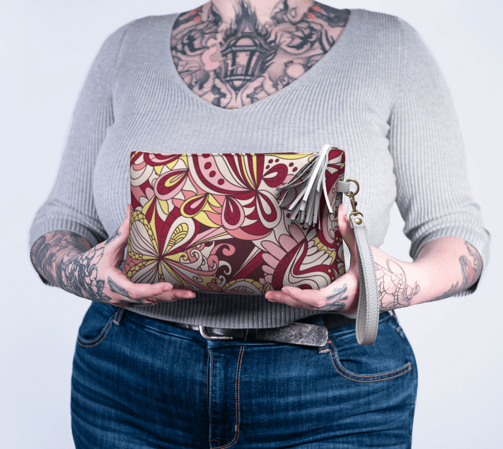 Piki Vegan Leather Wristlet - Blissfully Brand