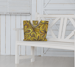 Mimosa Canvas Carry All Tote Bag - Blissfully Brand
