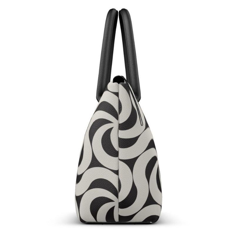 Etare Large Zip Top Leather Tote - Blissfully Brand