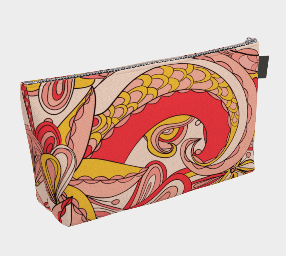 Patty Canvas Makeup Bag - Blissfully Brand