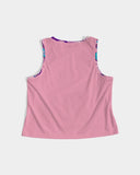 Antina Pink Cropped Tank Top - Blissfully Brand