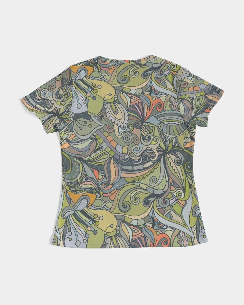 Jana Fitted Crew Neck Tee - Blissfully Brand