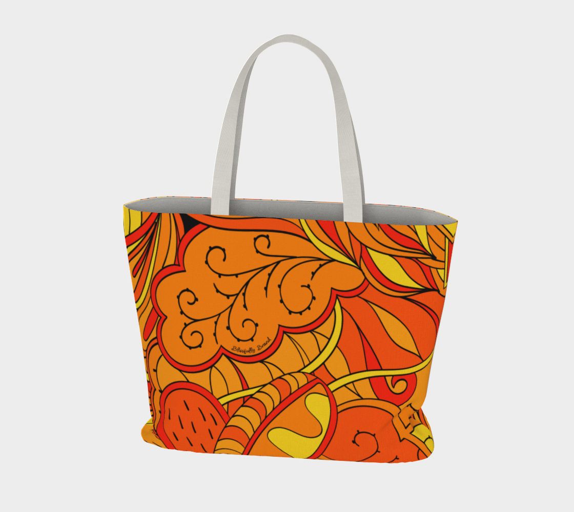 Mandra Canvas Carry All Tote Bag - Blissfully Brand