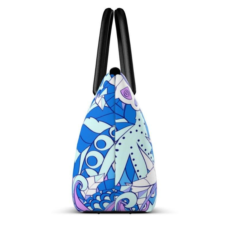 Imi Large Zip Top Satin Tote - Blissfully Brand
