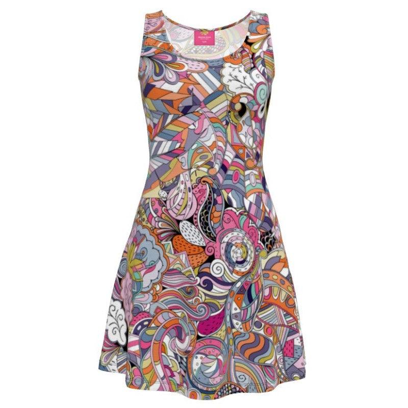 Kyuka Skater Dress - Blissfully Brand