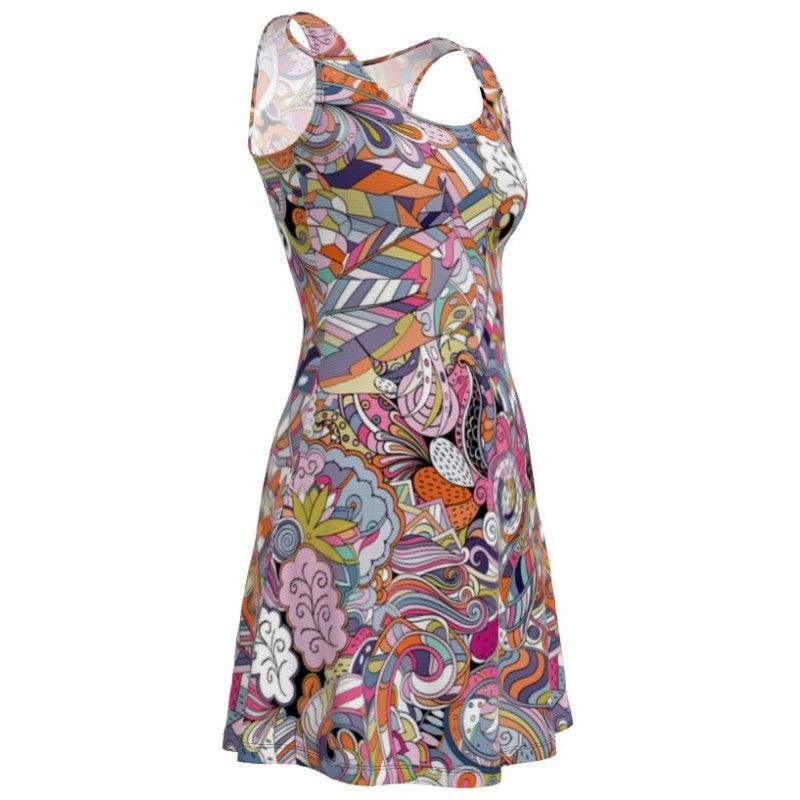 Kyuka Skater Dress - Blissfully Brand